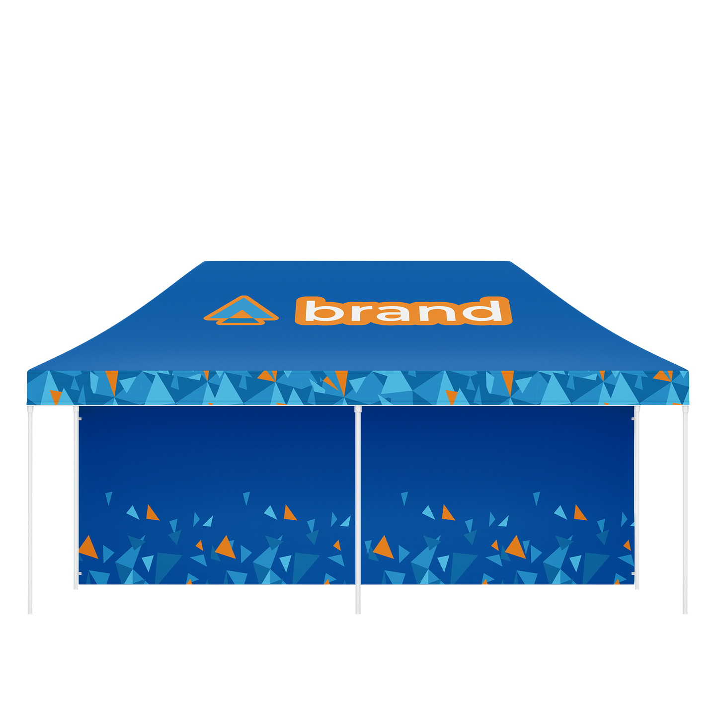 Gazebo 3x6m Tetto + Fondale Personalizzato