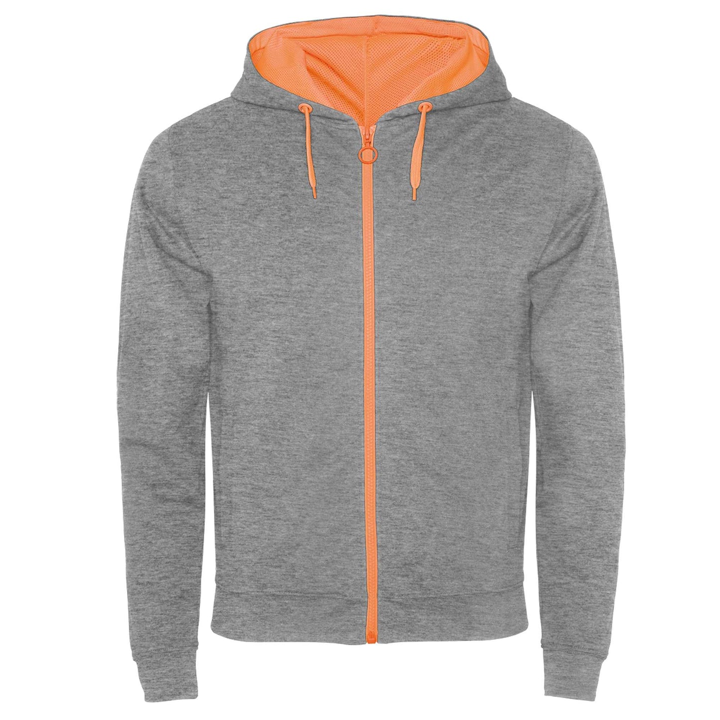 grey fluor orange