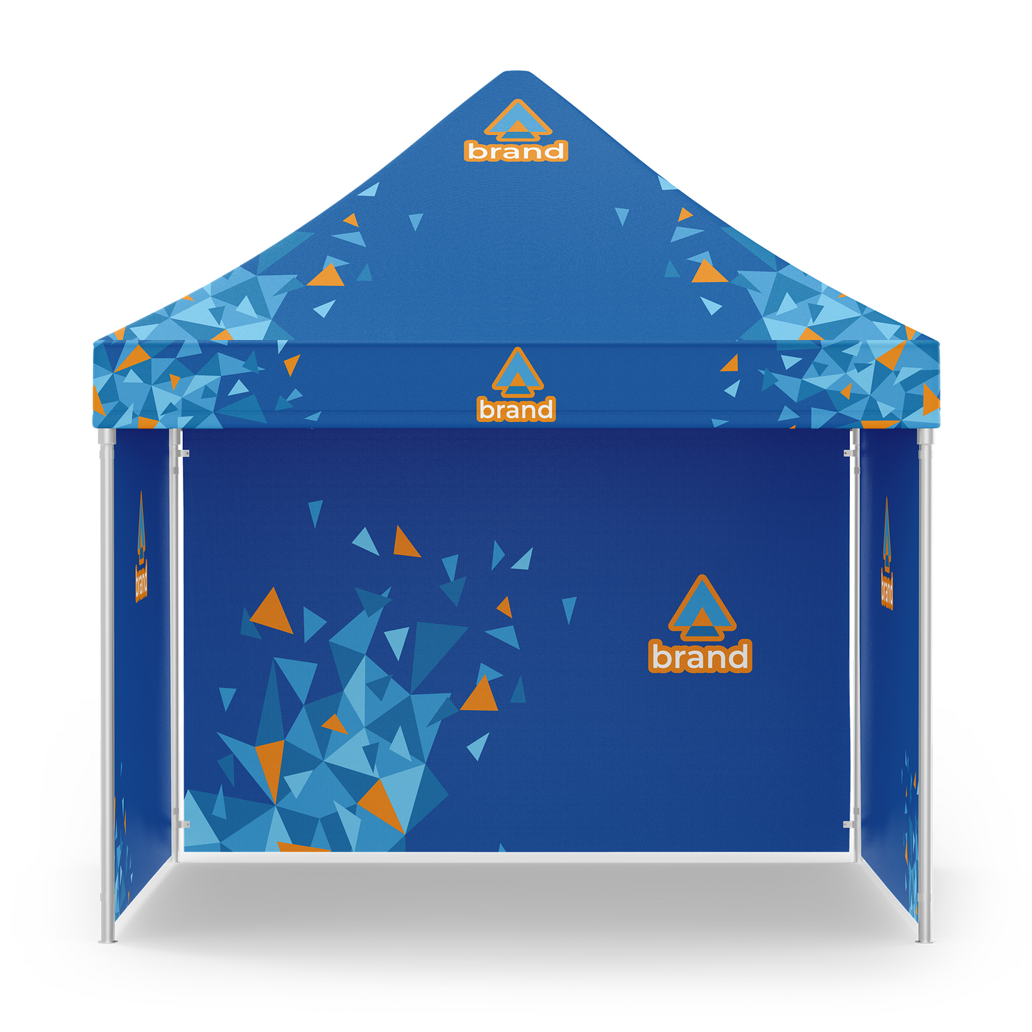 Gazebo 3x3m Tetto + Fondale + Lati personalizzati