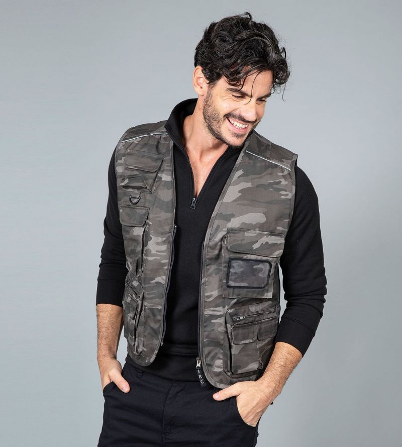 Gilet New Safari 190 g/m²