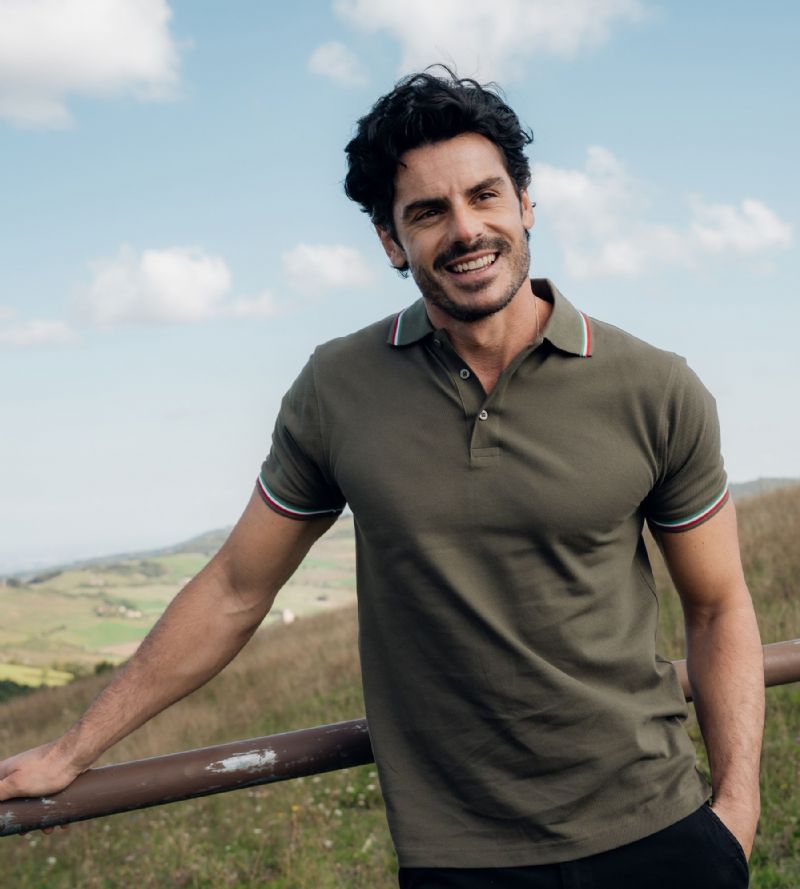Polo New Aosta Man 180 g/m²