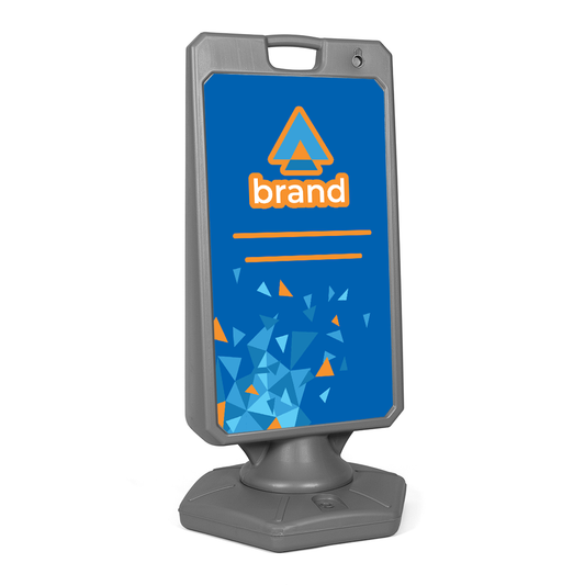 Totem Cortina Bifacciale 46x105cm