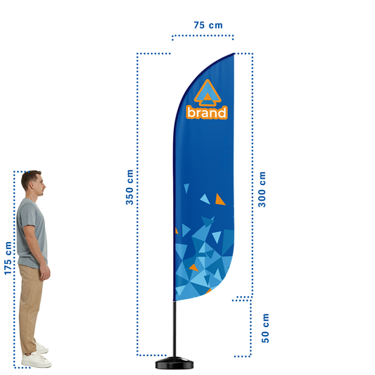 M 75x350 cm