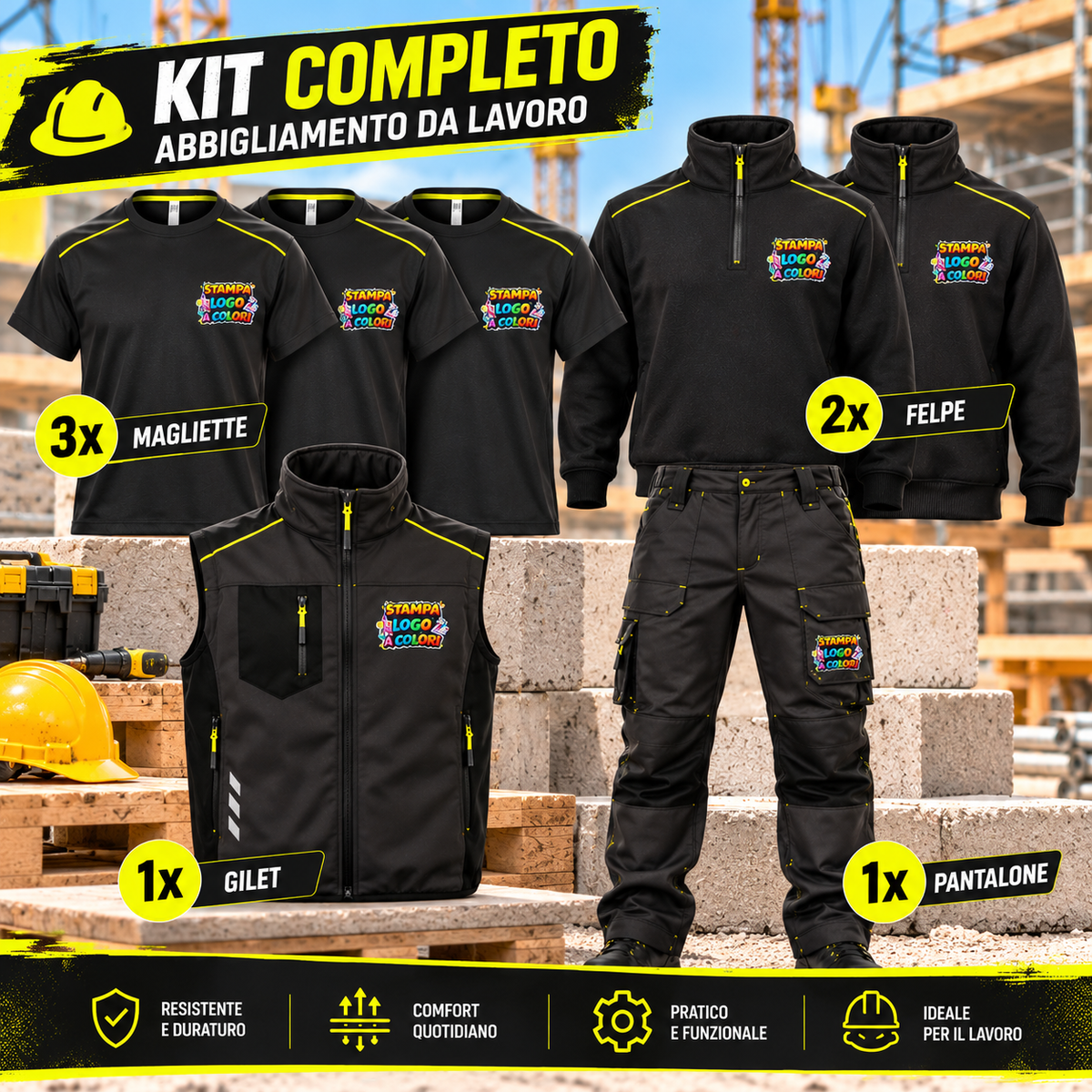 Kit 7 Pezzi ( Mix )