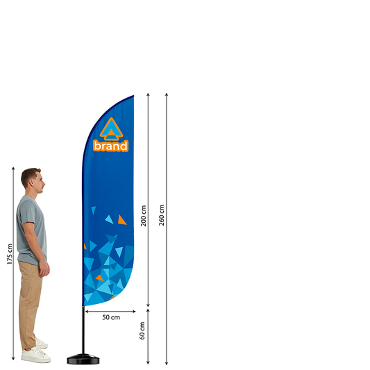 S 260x50 cm