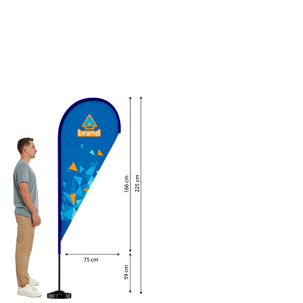 S 225x75 cm