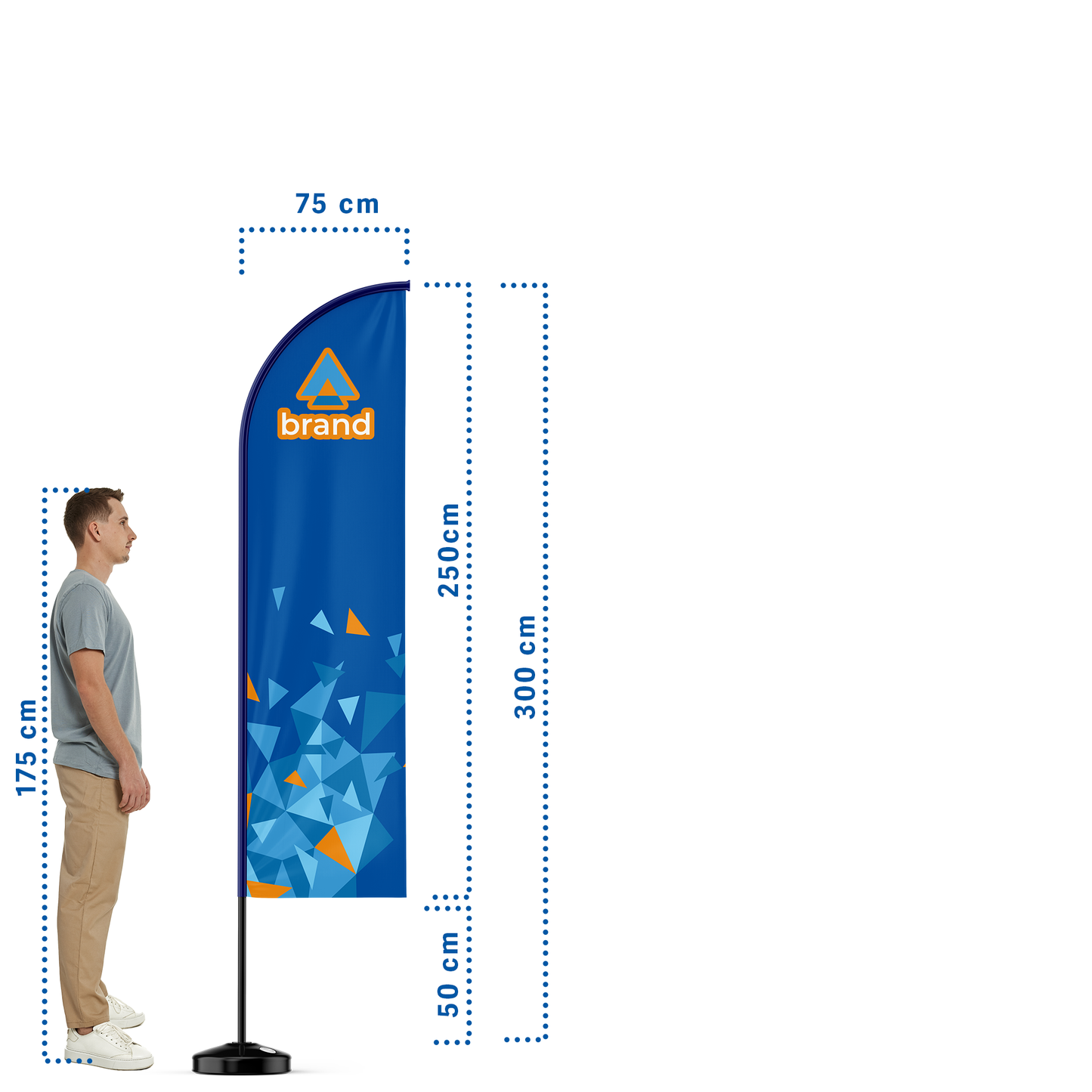 S 75x300 cm