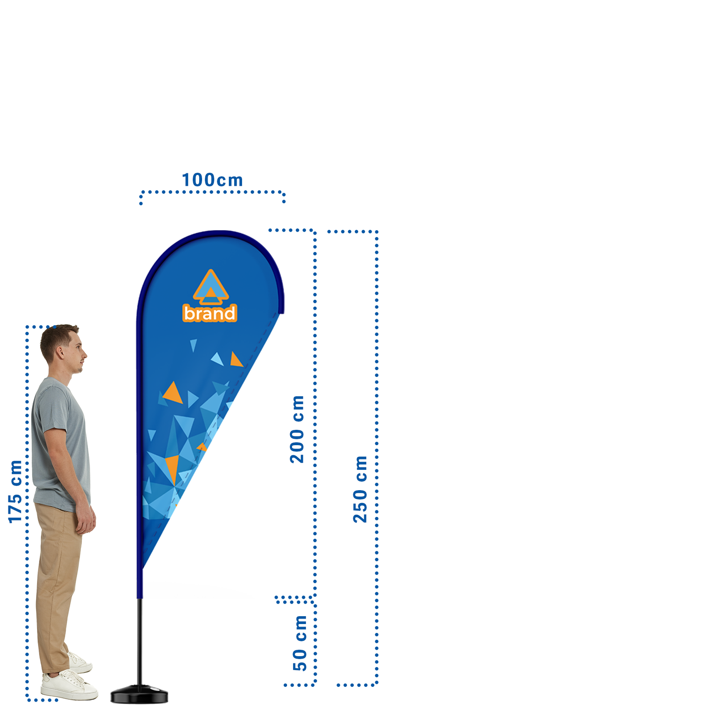 S 100x250 cm