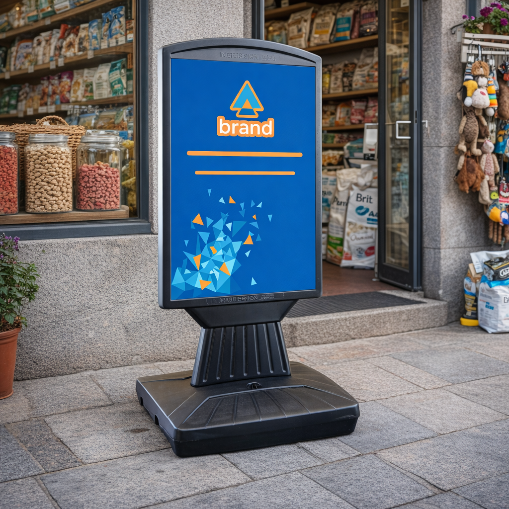Totem Master Sign Bifacciale 45x95cm