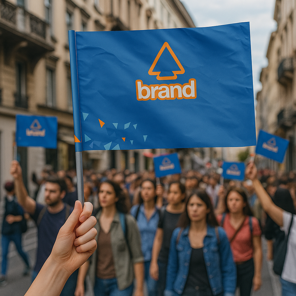 Bandiere da Manifestazione  50 x 75 cm